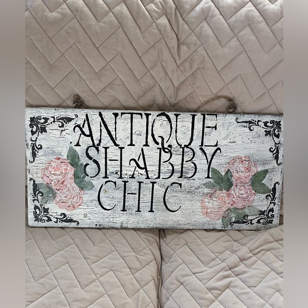 Shabby Chic Sign - Picture 4 of 4